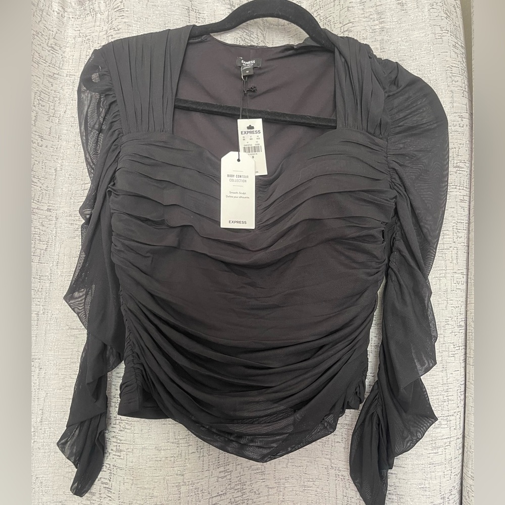 Express ruched blouses - Picture 2 of 5